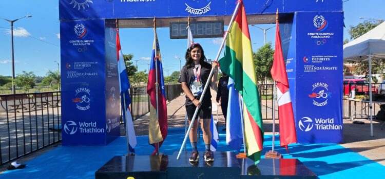 Marjim Soto Ramos: La triatleta boliviana que superó la adversidad y se coronó campeona nacional.