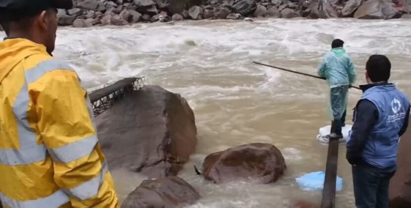 Inspección ambiental en punto de pesca del río Pilcomayo en Villa Montes.