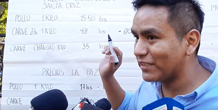 El dirigente barrial denuncia aumento desproporcionado de precios en panificadoras locales.