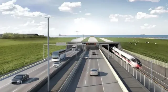 Construcción del túnel Fehmarnbelt: una megaestructura submarina que unirá Dinamarca y Alemania.