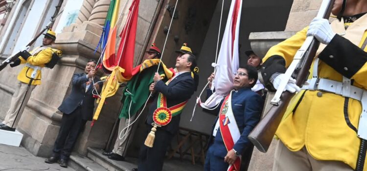 Presidente Luis Arce conmemora 216 aniversario de la gesta libertaria de Chuquisaca en Sucre.