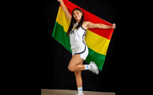 María Fernanda Viveros, promesa del baloncesto boliviano, seleccionada para participar en campamento de élite de la NBA.