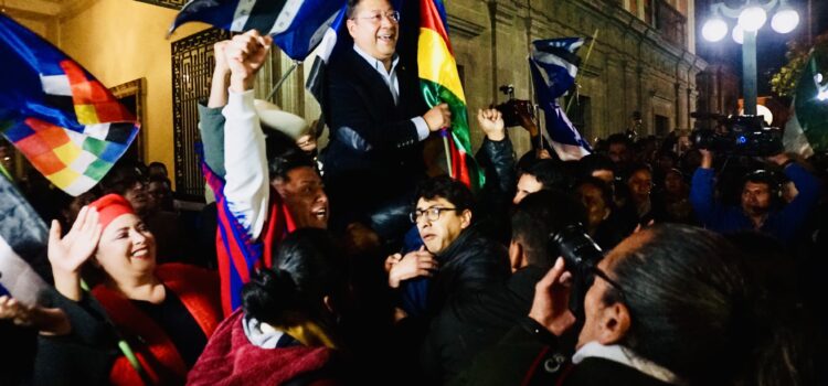 El presidente de Bolivia, Luis Arce, renuncia a ser candidato en las próximas elecciones generales.