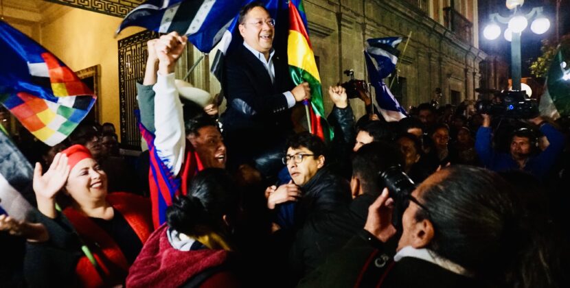 El presidente de Bolivia, Luis Arce, renuncia a ser candidato en las próximas elecciones generales.
