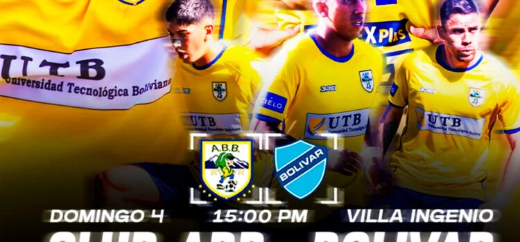 Emocionante jornada de fútbol en Bolivia: Bolívar vs. ABB y Always Ready vs. Wilstermann