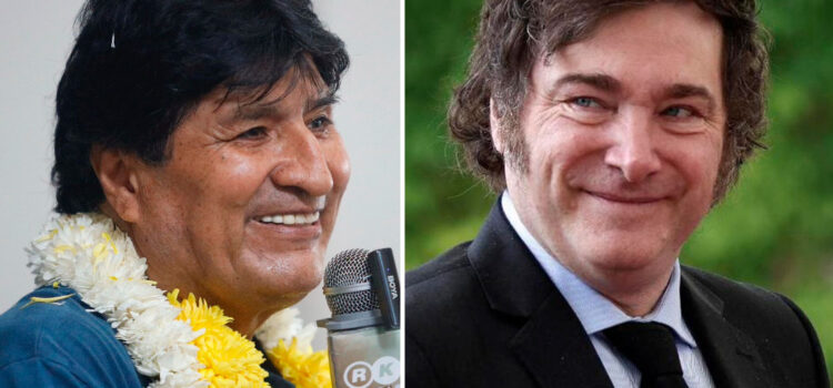 Evo Morales y Javier Milei: dos posturas sobre la emisión monetaria en América Latina
