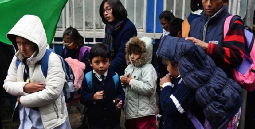 Gobierno boliviano recomienda modalidad a distancia en varias ciudades por frente frío y situación epidemiológica