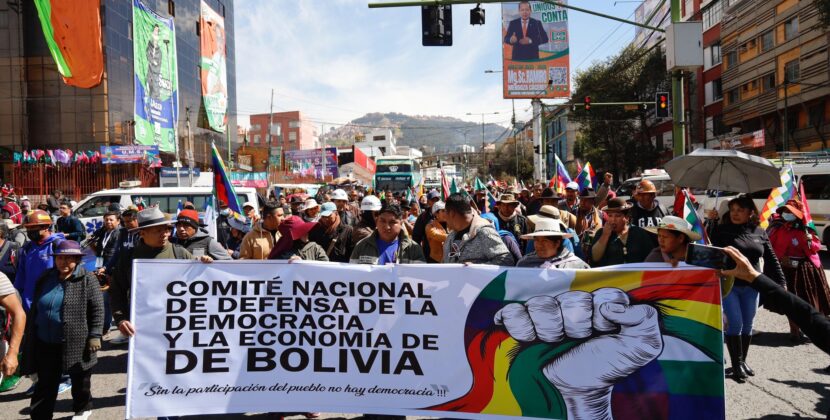 Ministro de Gobierno anuncia acciones legales contra “evistas” afines a Evo Morales