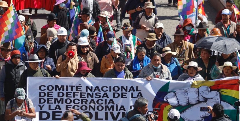 Ministro de Gobierno denuncia intentos de desestabilización en Bolivia