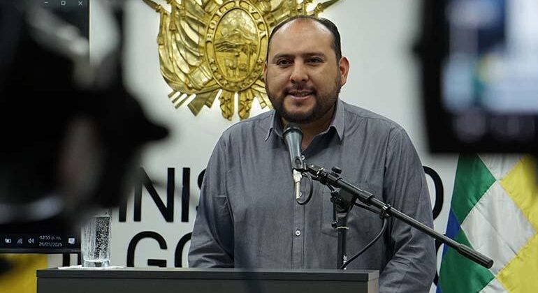 Ministro de Gobierno de Bolivia advierte sobre intentos de desestabilizar elecciones