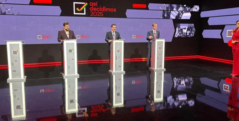 Alianza Unidad ve debate como validación de Doria Medina; critica ausencia de Rodríguez y modelo socialista