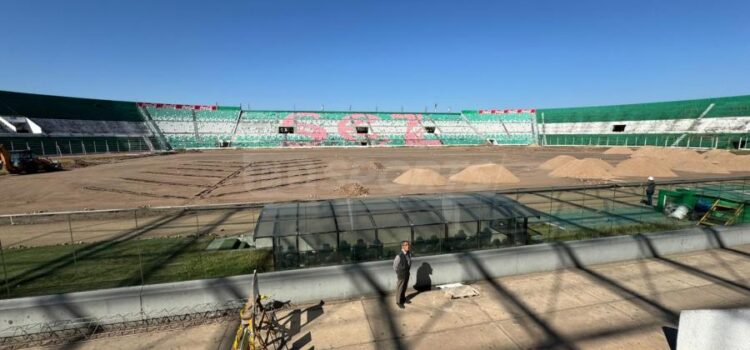 Estadio Tahuichi Aguilera avanza en preparativos para final de Copa Sudamericana 2025