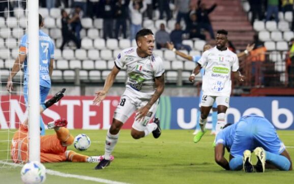 Once Caldas golea a San Antonio y avanza a octavos de final de la Copa Sudamericana