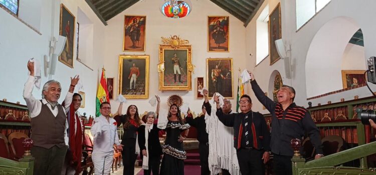 Voces de Oro del Bicentenario unen talentos para revivir icónica cueca chuquisaqueña