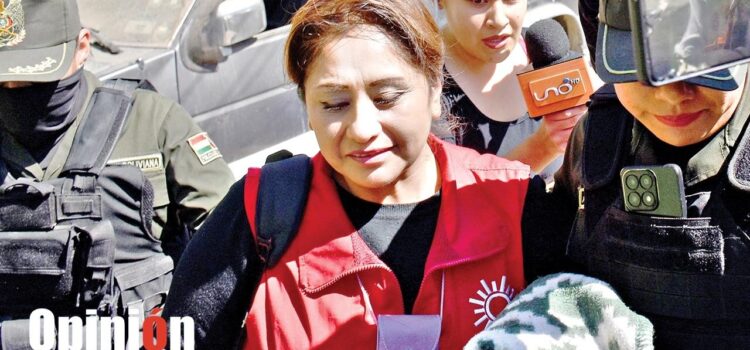 Ruth Nina detenida por presunta instigación pública, amenazas y delitos electorales