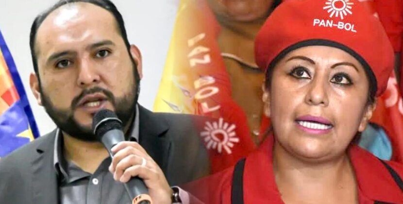 Diferencias en acatamiento judicial: Ruth Nina se presenta, Evo Morales con orden de aprehensión