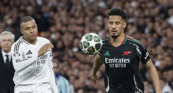 Arsenal firme en su postura sobre William Saliba y el interés del Real Madrid