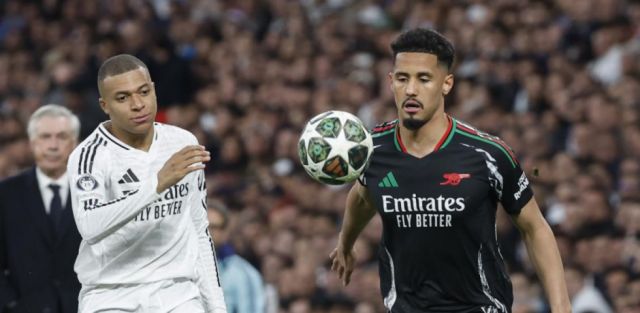 Arsenal firme en su postura sobre William Saliba y el interés del Real Madrid