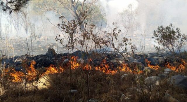Comunitario en estado crítico tras incendio en Sama intensas labores de bomberos y personal de salud