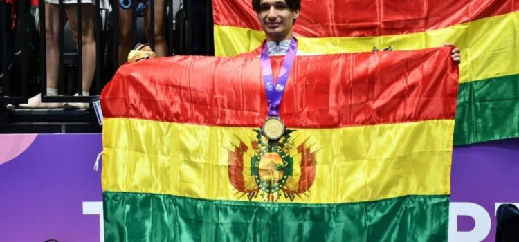 Mayer Hace Historia Primer Oro Bolivia Panamericanos