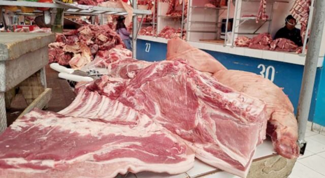 FEDJUVE exige control en venta carne cerdo por altos precios