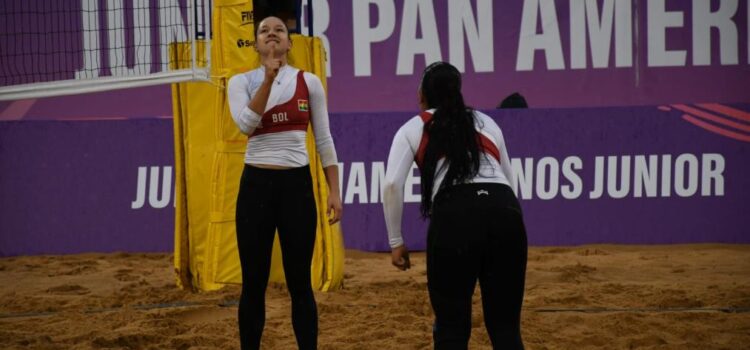 Chacón Galindo avanza a cuartos de final en torneo de voleibol de playa