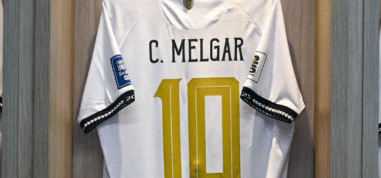 Tonino Melgar asume la emblemática camiseta número 10 de la Selección Boliviana de Fútbol