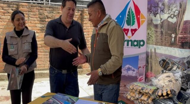 PROMETA fortalece la protección de áreas protegidas con la donación de dos campamentos equipados