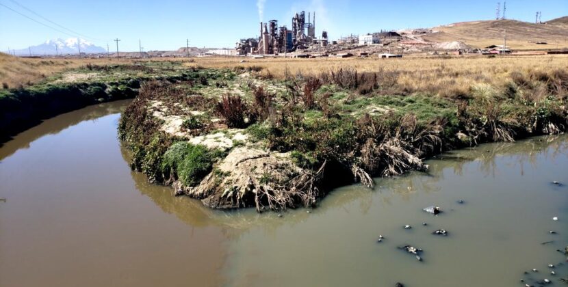 Viacha enfrenta grave contaminación por aguas servidas cemento y minería ilegal