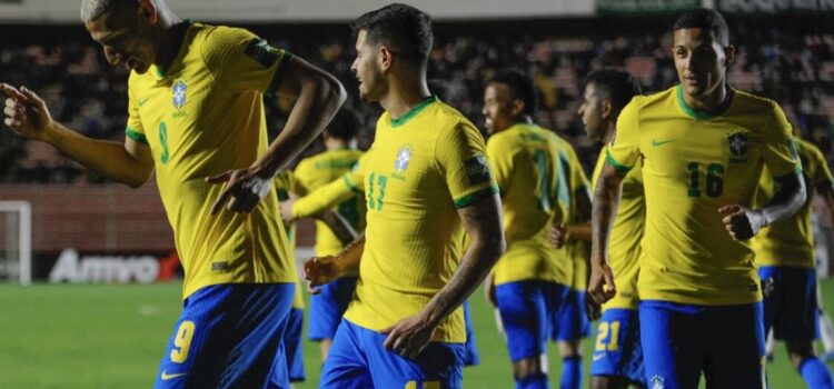 Brasil golea a Bolivia con sus figuras estelares recordando la hazaña de La Paz