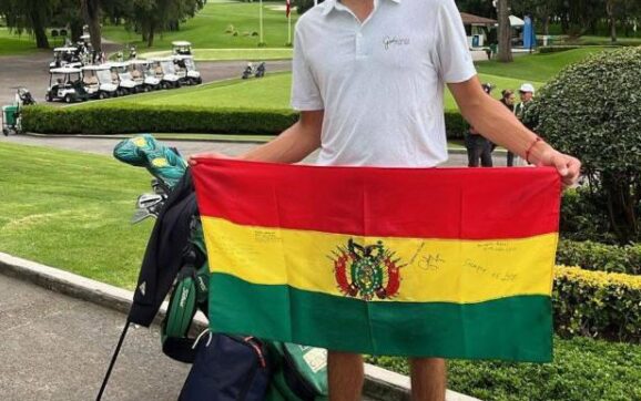Alejandro Valdivia Histórico Top 10 en México Impulsa Golf Boliviano