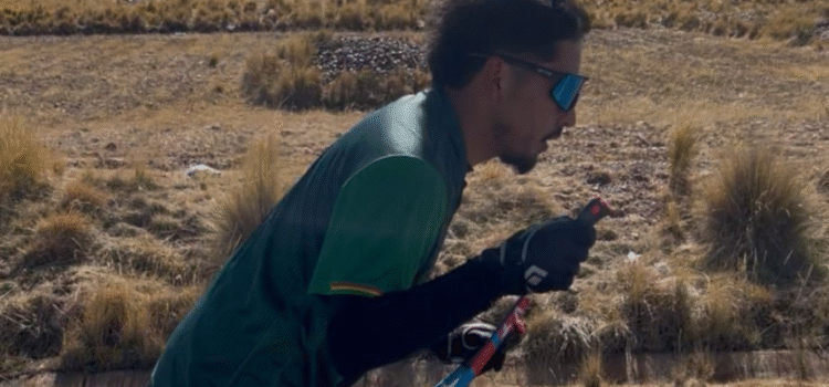 Paolo Vargas Bolivia Ski Cross Country Sudamericano Chile