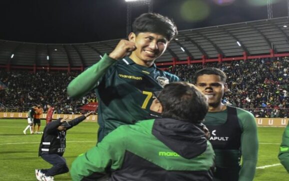 Miguel Terceros celebra la victoria boliviana con alegría para todo el país
