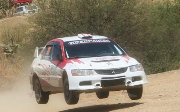 Guery Soliz Rey de Saipina en Victoria Histórica del Rally Local