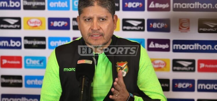 Villegas aclara estrategia de Bolivia hacia el repechaje más allá de la altura