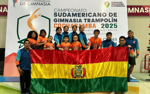 Cochabamba Vibra con el Sudamericano de Trampolinismo Competidores de Toda la Región Deslumbran en Bolivia