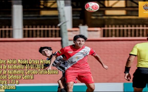 Moisés Ortega Joven Promesa Tarijeña Destaca por su Fortaleza y Firmeza en el Juego Aéreo