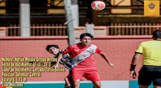 Moisés Ortega Joven Promesa Tarijeña Destaca por su Fortaleza y Firmeza en el Juego Aéreo