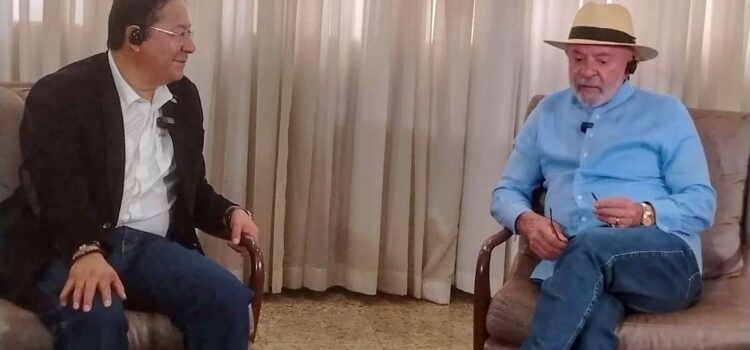 Arce y Lula acuerdan continuidad de proyectos y el presidente boliviano aprovecha encuentro para chequeo médico