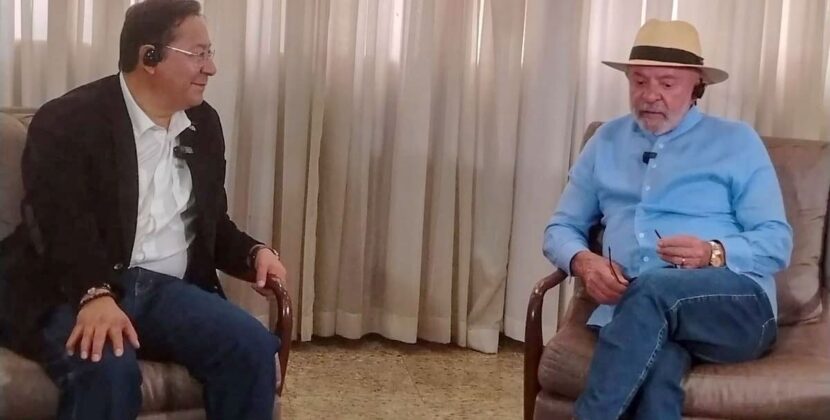 Arce y Lula acuerdan continuidad de proyectos y el presidente boliviano aprovecha encuentro para chequeo médico