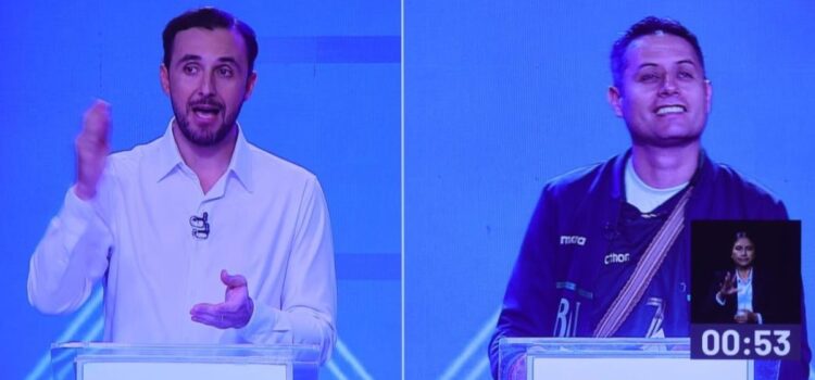 Velasco y Lara debaten visiones de país en crucial encuentro vicepresidencial