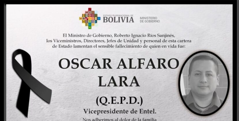 Vicepresidente de Entel fallece por traumatismo craneoencefálico severo según autopsia oficial