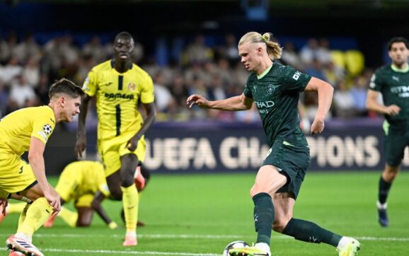 Manchester City domina al Villarreal en exhibición de poderío futbolístico