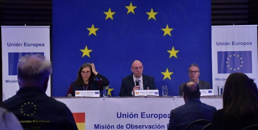 Unión Europea respalda con total confianza resultados del Sirepre sin dudas ni cortes