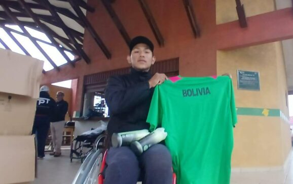 Bolivia debuta en tenis sobre silla de ruedas en los Parapanamericanos Juveniles