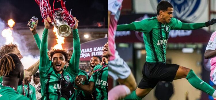 Enzo Monteiro triunfa en Europa con golazo y celebra un nuevo título deportivo