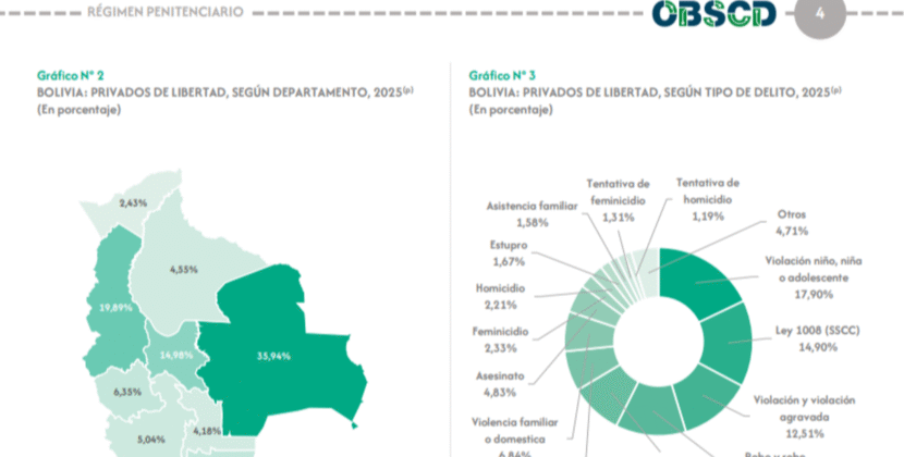 Abusos a menores principal causa de detenciones en cárceles del país según informe