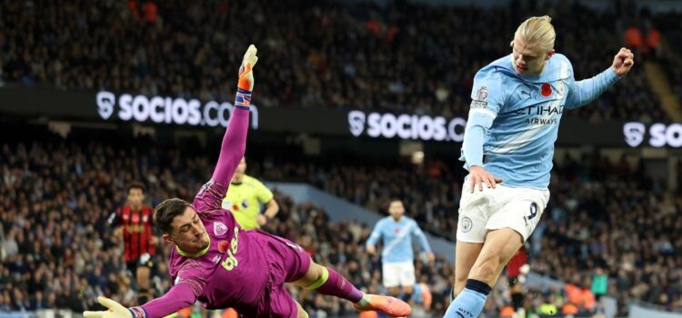 Manchester City Golea con Haaland como Protagonista Regresa a la Victoria en Liga