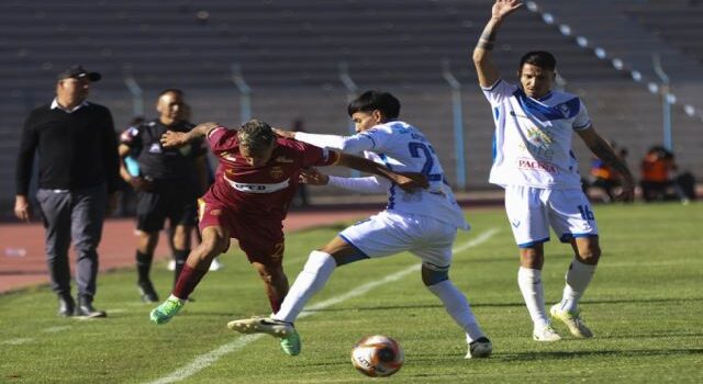 Real Oruro y GV San José empatan resultado que complica sus aspiraciones