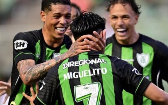 Miguelito Terceros imparable anota de nuevo y extiende su racha goleadora con América Mineiro